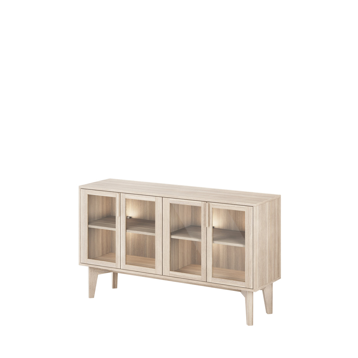 CASØ 550 Sideboard with Glass Doors 142CM