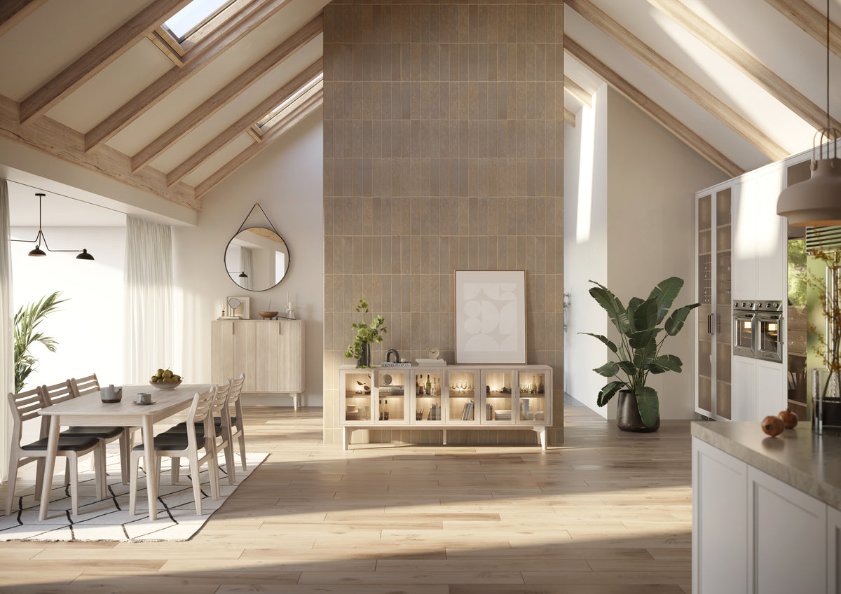 CASØ 550 Highboard with Wooden Doors 120CM