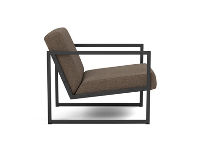VIKKO Chair with Arm Rests, back view