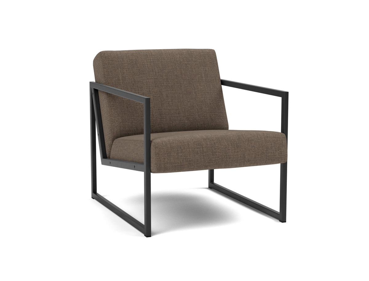 VIKKO Chair with Arm Rests, 3/4 view