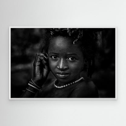 Girl from Benin by Joxe Inazio Kuesta Garmendia