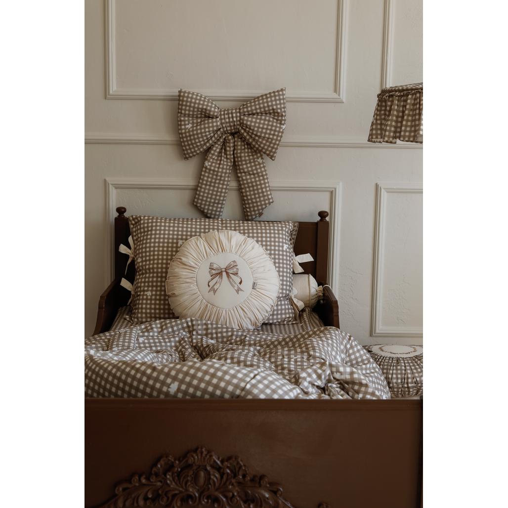 Countryside Check Decorative Bow by Malomi Kids