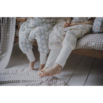 Blooming Meadow Sleeping Bag with Legs by Malomi Kids