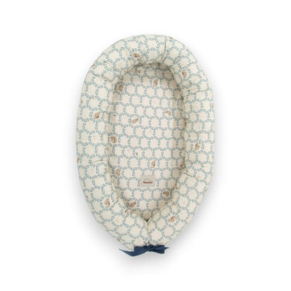 Blue Cottage Baby Nest by Malomi Kids