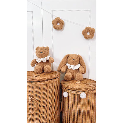 Bunny Cuddly Toy with Scrunchie by Malomi Kids