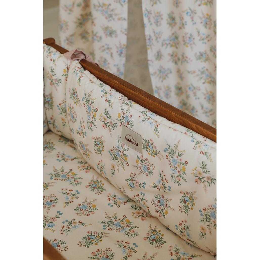 Blooming Meadow Cot Bumper by Malomi Kids