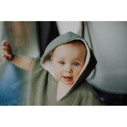 Muslin Bath Poncho by Malomi Kids