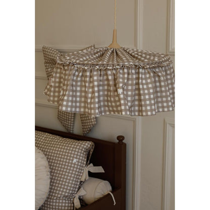 Countryside Check Fabric Lampshade by Malomi Kids