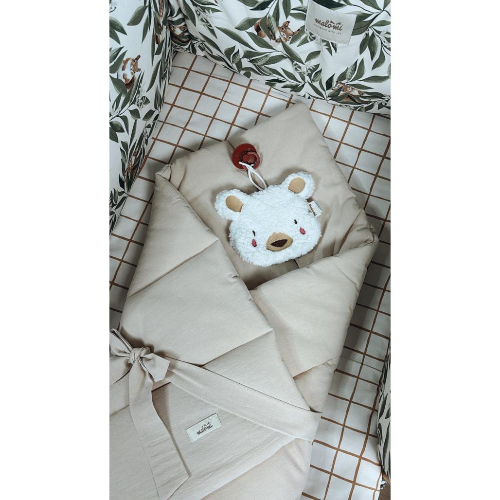 Bear Dummy Clip Toy by Malomi Kids