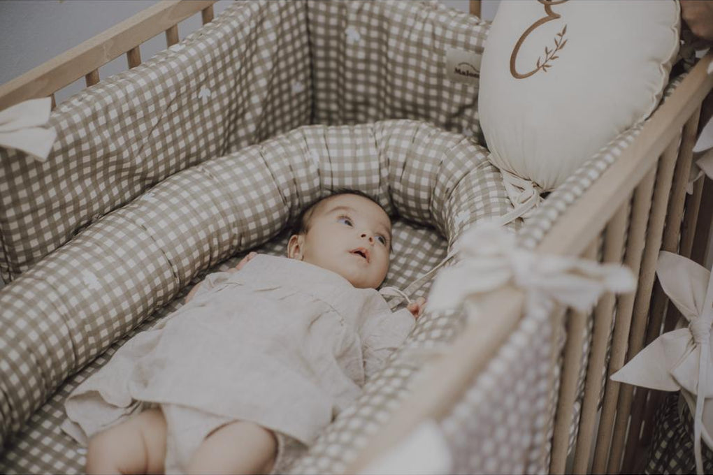 Countryside Check Baby Nest by Malomi Kids