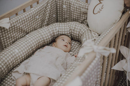 Countryside Check Baby Nest by Malomi Kids