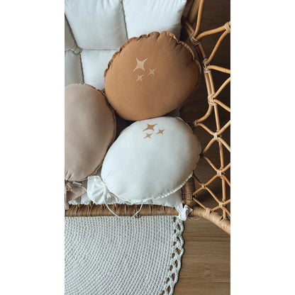 Mini Stars Balloon Cushion by Malomi Kids