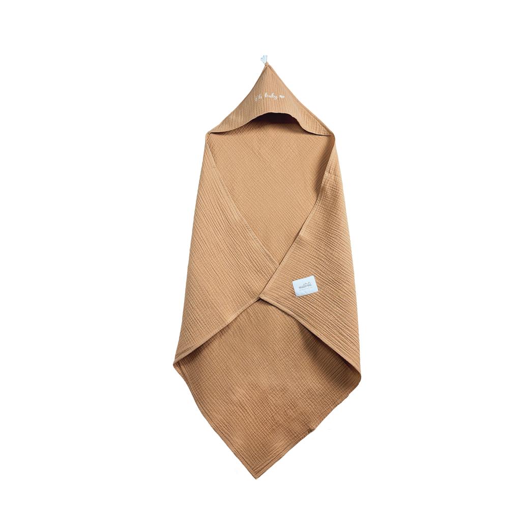 Muslin Hooded Towel by Malomi Kids