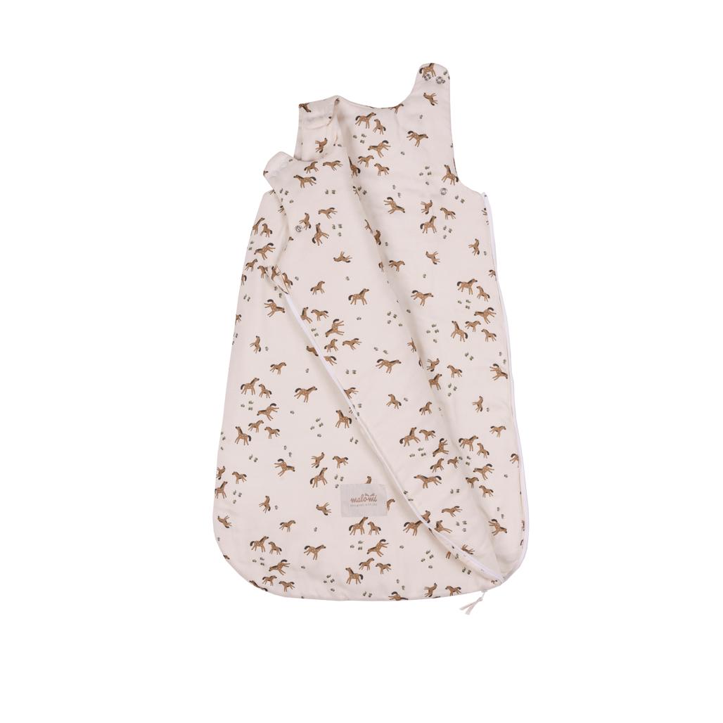 Free Horses Bamboo Baby Sleeping Bag by Malomi Kids