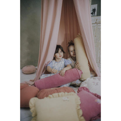 Corduroy Frill Cushion by Malomi Kids