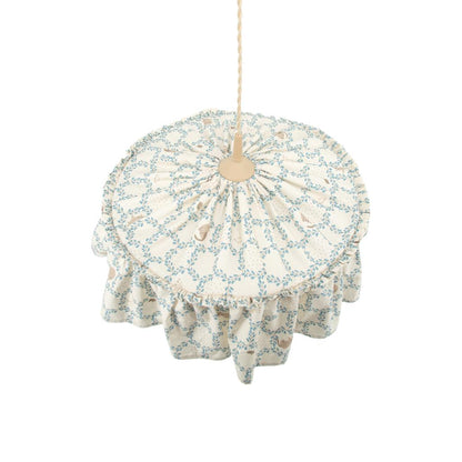 Blue Cottage Fabric Lampshade by Malomi Kids