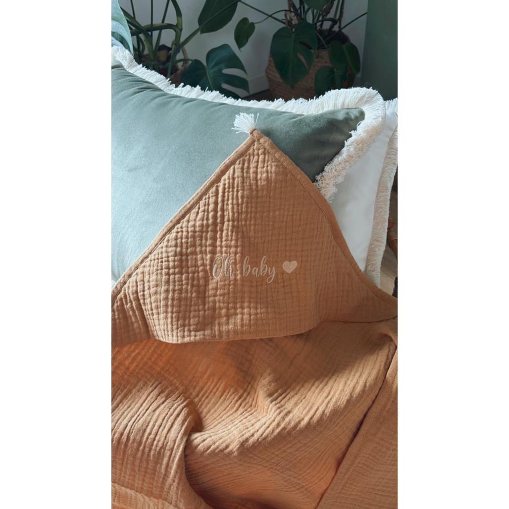 Muslin Hooded Towel by Malomi Kids