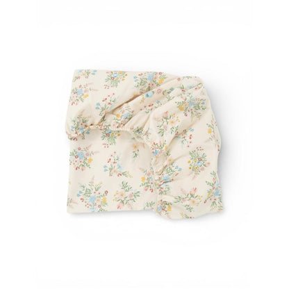 Blooming Meadow Cotton Fitted Sheet by Malomi Kids