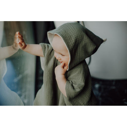 Muslin Bath Poncho by Malomi Kids
