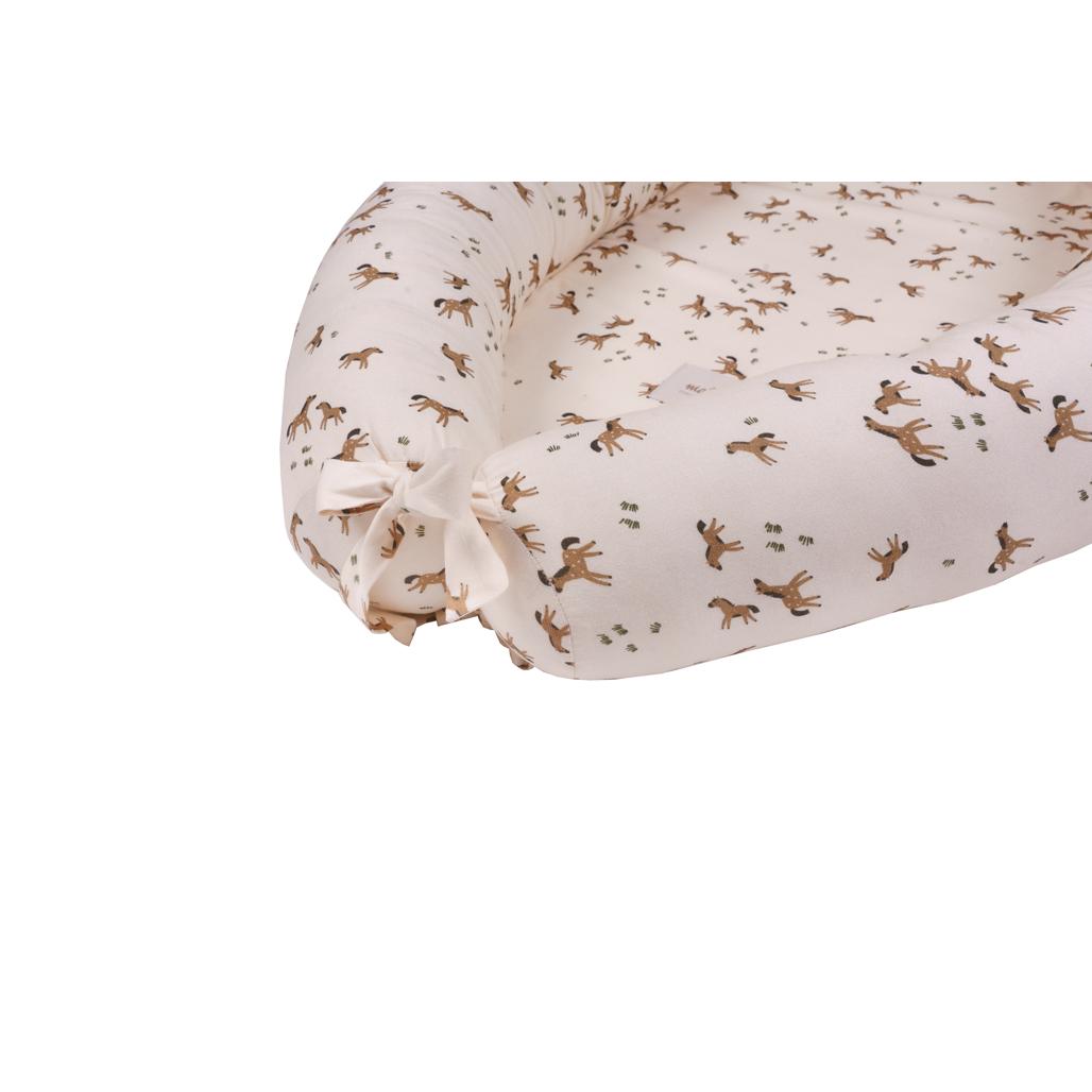 Free Horses Bamboo Baby Nest by Malomi Kids