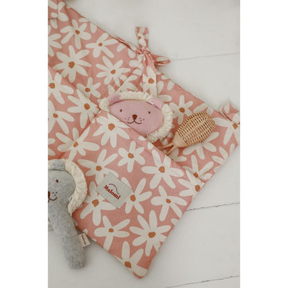 Blush Daisies Cot Organiser by Malomi Kids