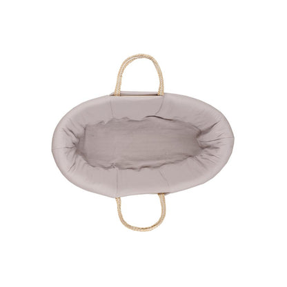 Muslin Padded Moses Basket Cover by Malomi Kids