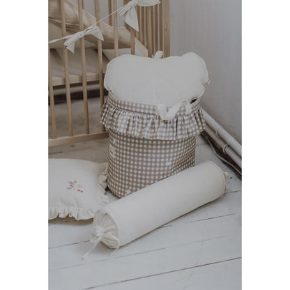 Countryside Check Toy Basket by Malomi Kids