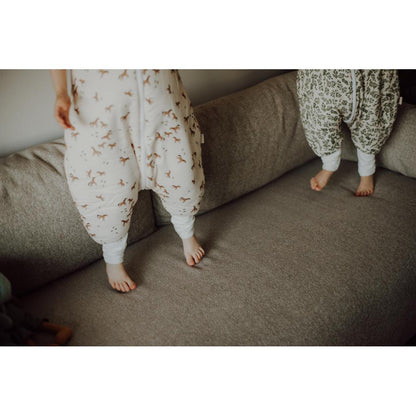 Free Horses Bamboo Sleeping Bag with Legs by Malomi Kids