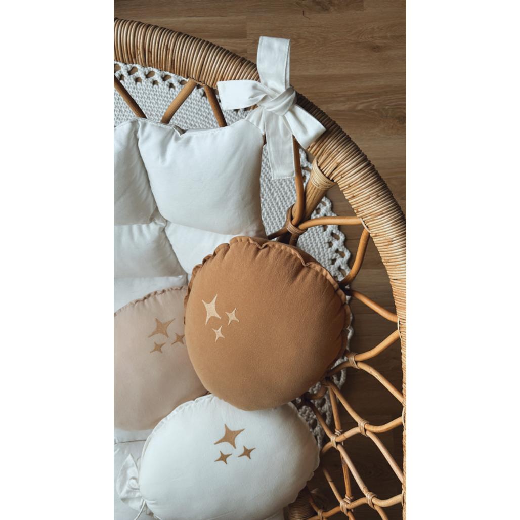 Mini Stars Balloon Cushion by Malomi Kids