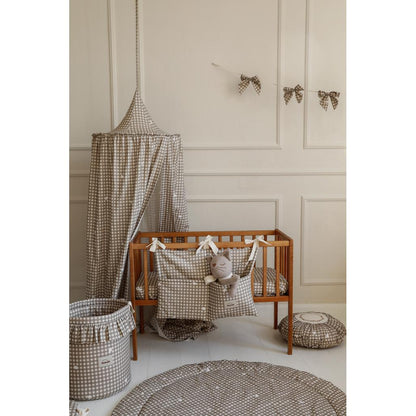 Countryside Check Toy Basket by Malomi Kids