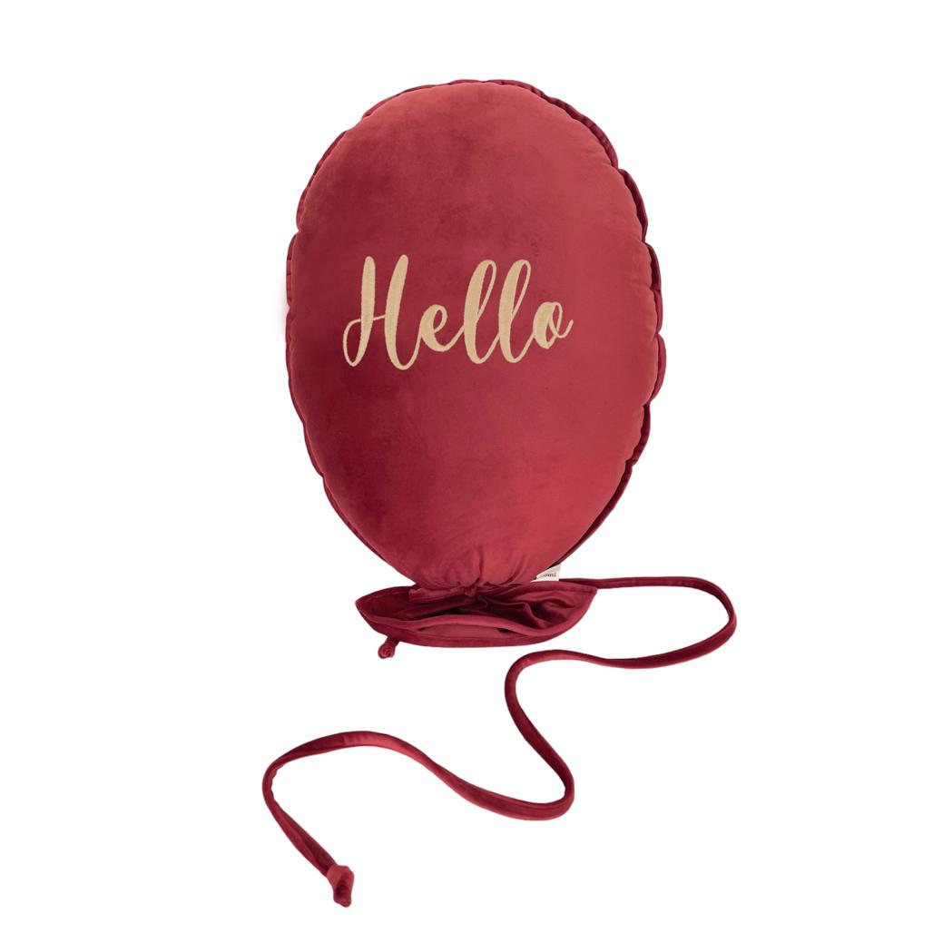 Velvet Balloon Cushion by Malomi Kids