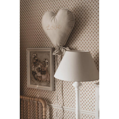 Velvet Heart Balloon Cushion by Malomi Kids