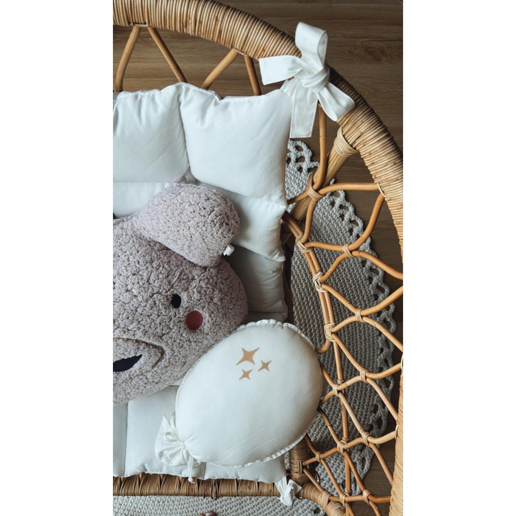 Mini Stars Balloon Cushion by Malomi Kids
