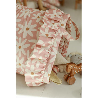 Blush Daisies Toy Basket by Malomi Kids