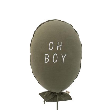 Embroidered Balloon Cushion by Malomi Kids