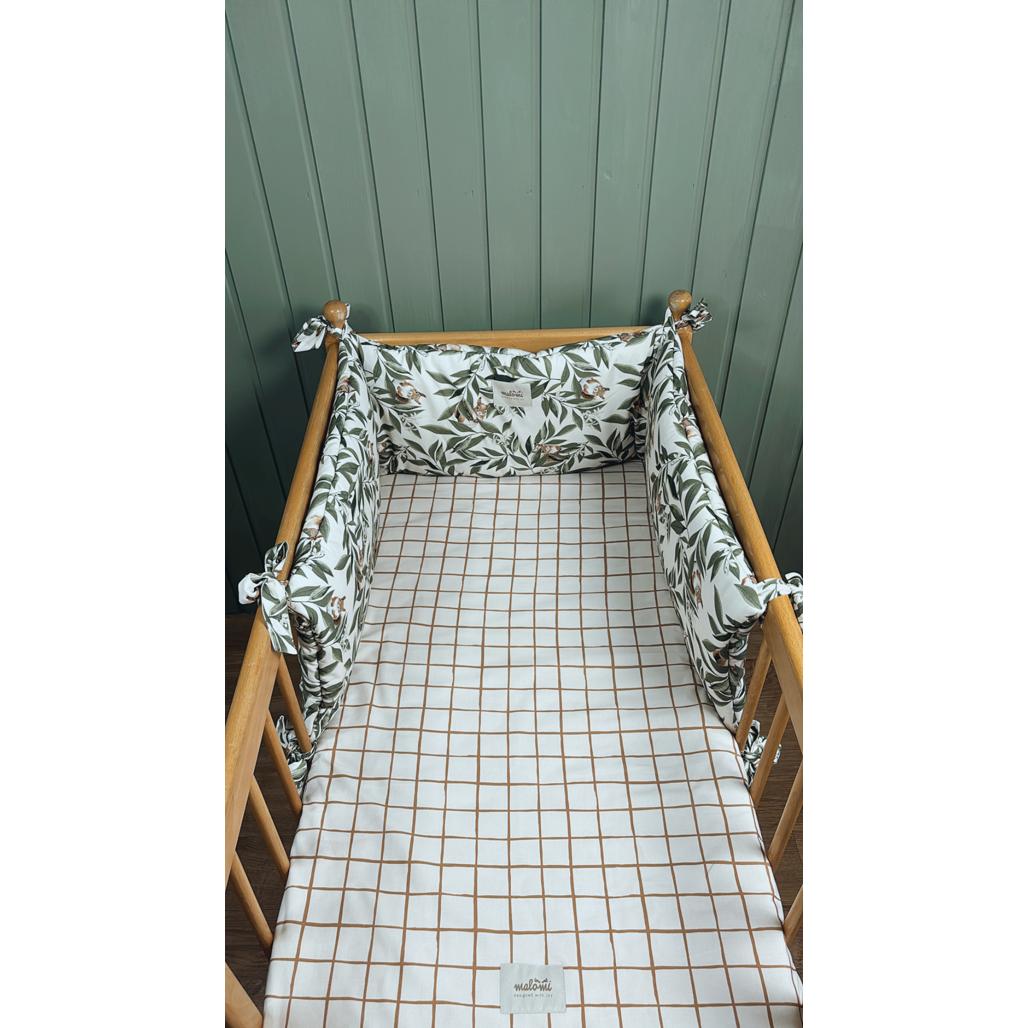 Woodland Cot Bumper by Malomi Kids