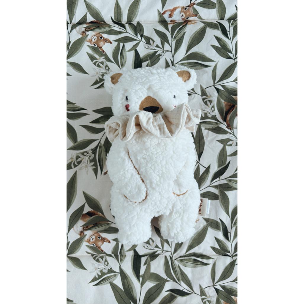Bear Cuddly Toy with Scrunchie by Malomi Kids