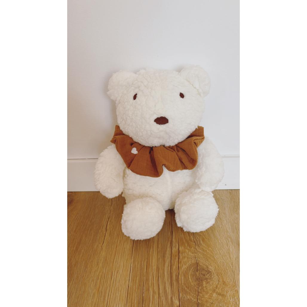 Teddy Cuddly Toy with Scrunchie by Malomi Kids