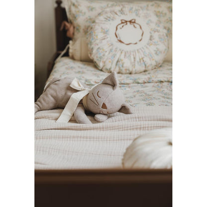 Blooming Meadow Round Boho Cushion by Malomi Kids