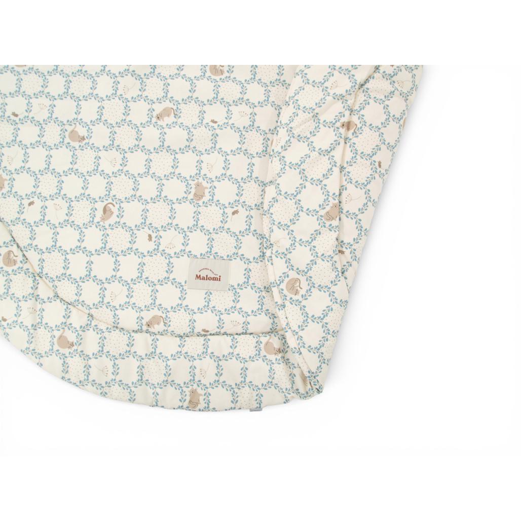 Blue Cottage Play Mat by Malomi Kids
