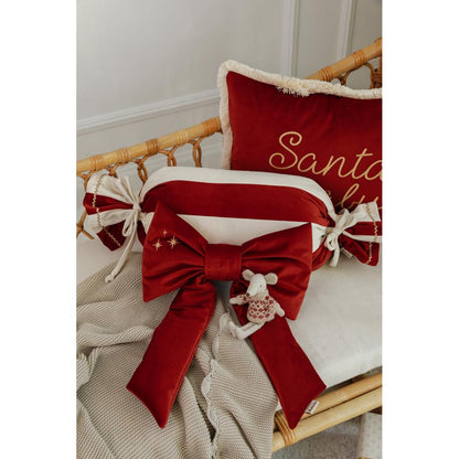 Velvet Candy Bolster Cushion by Malomi Kids
