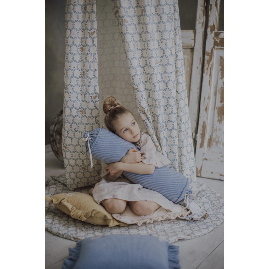 Corduroy Frill Cushion by Malomi Kids