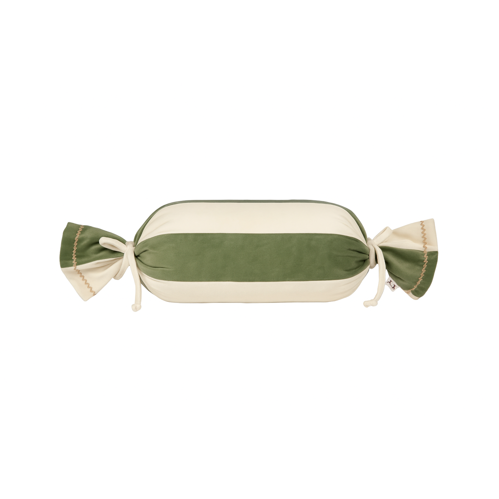 Velvet Candy Bolster Cushion by Malomi Kids