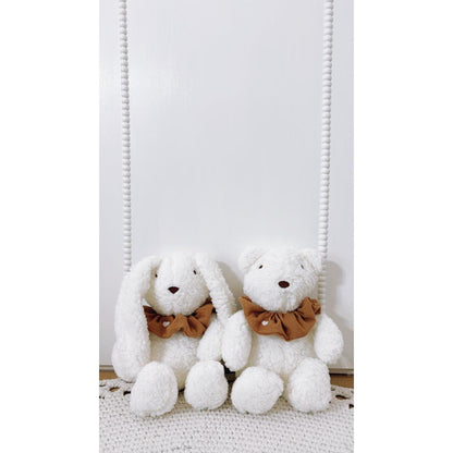 Bunny Cuddly Toy with Scrunchie by Malomi Kids