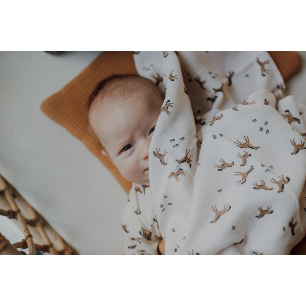Muslin Cot Bedding Set by Malomi Kids