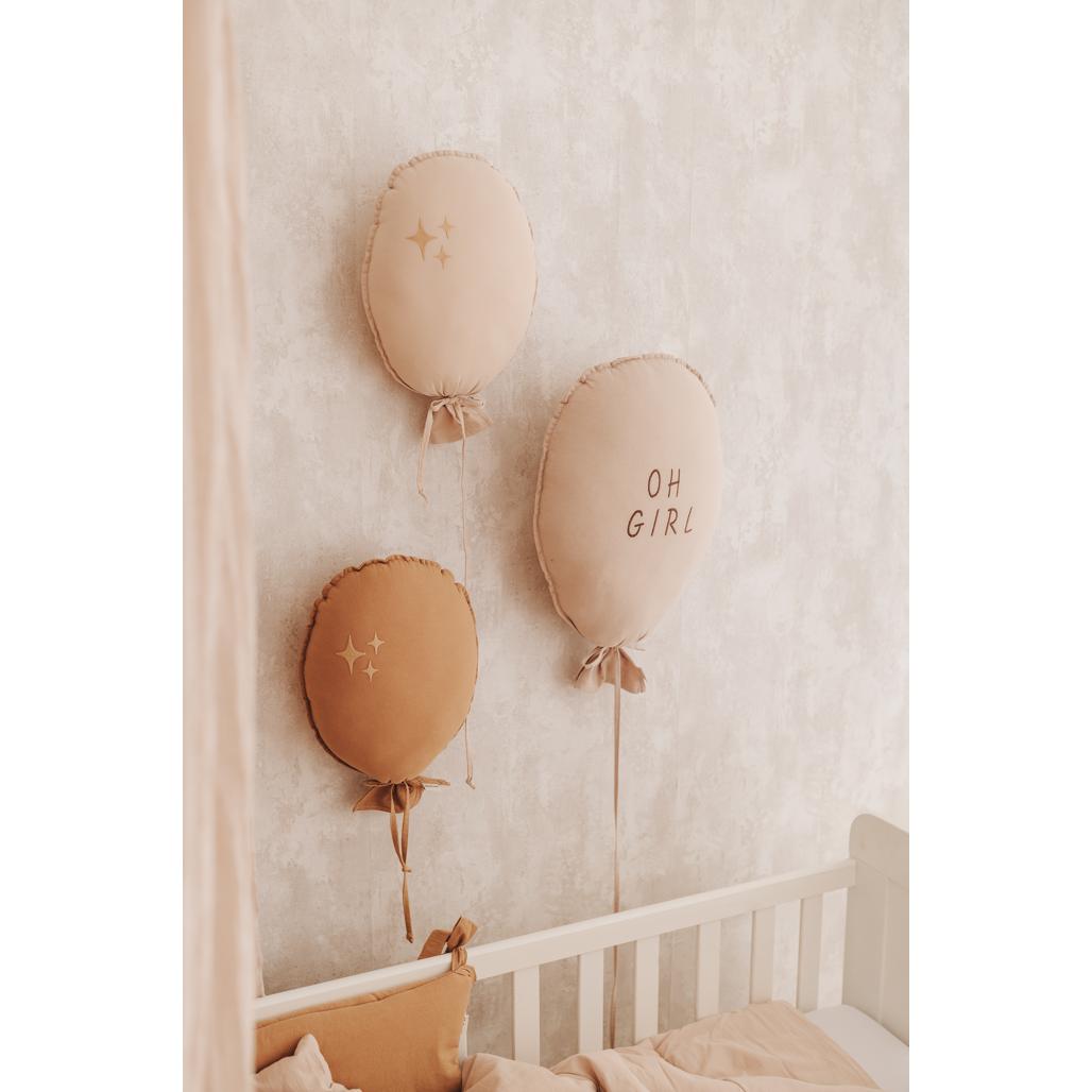 Mini Stars Balloon Cushion by Malomi Kids