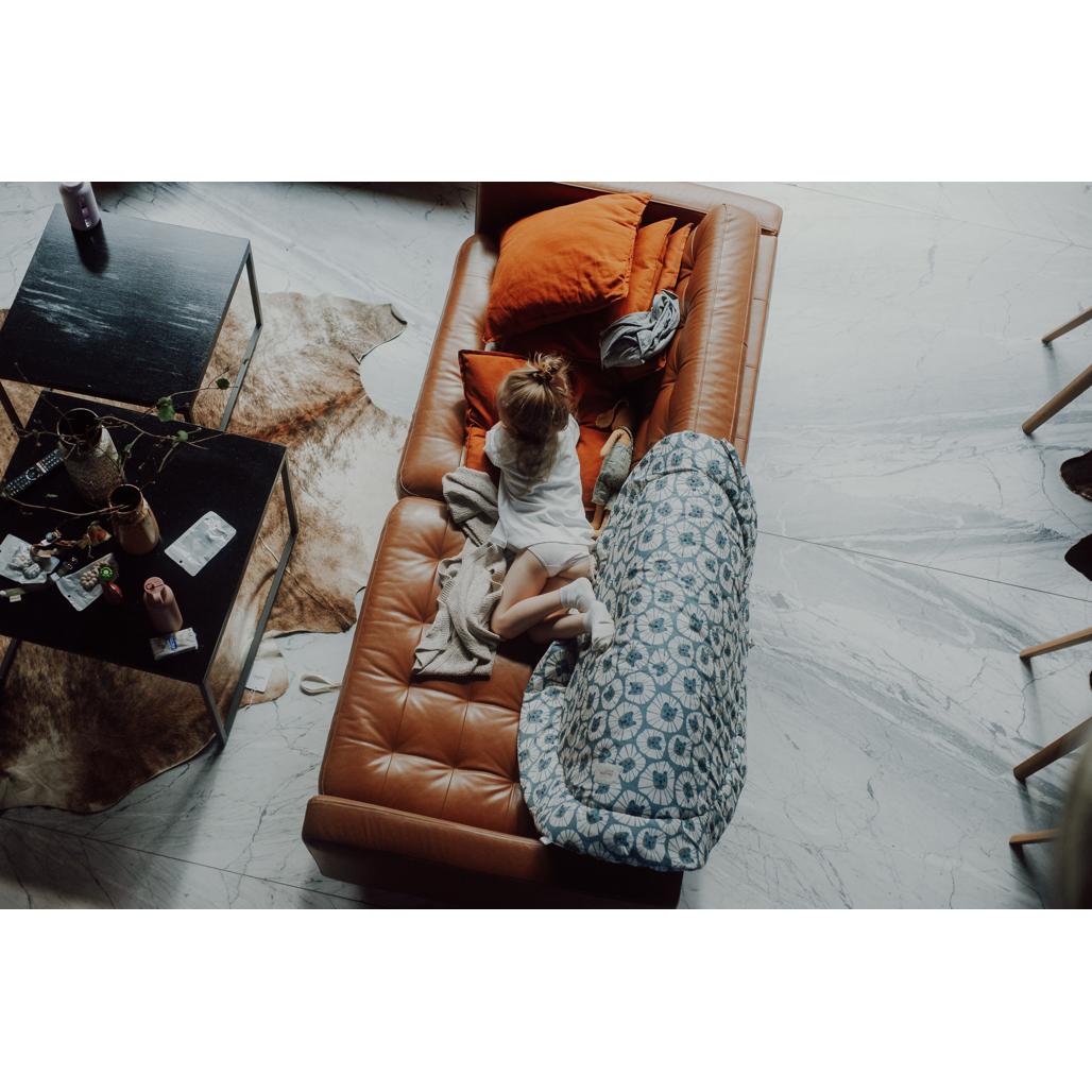 Denim Lions Play Mat by Malomi Kids
