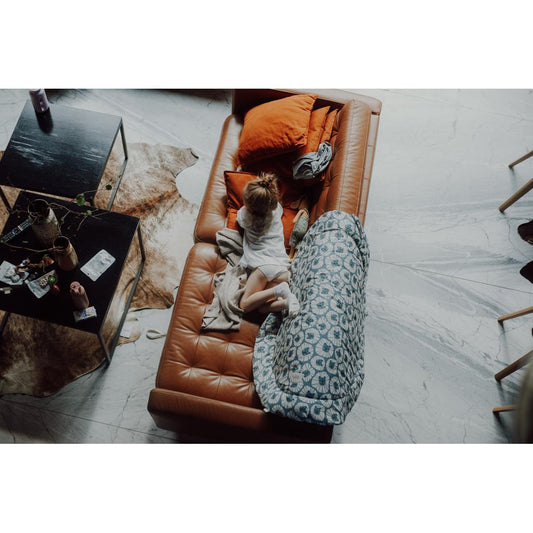 Denim Lions Play Mat by Malomi Kids