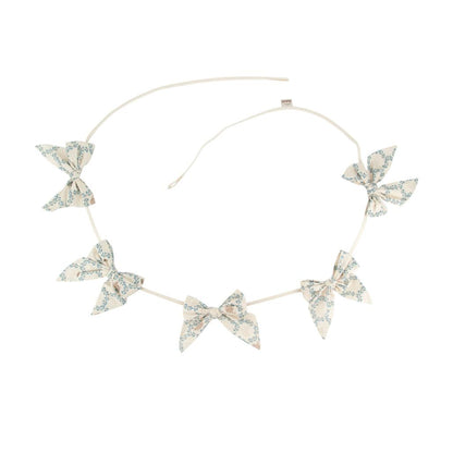 Blue Cottage Bow Garland by Malomi Kids