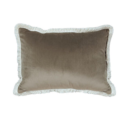 Velvet Cushion with Fringe by Malomi Kids